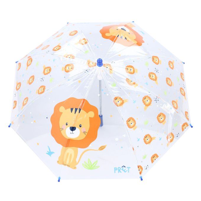 Parapluie enfant transparent Kidzroom (Prêt) lions
