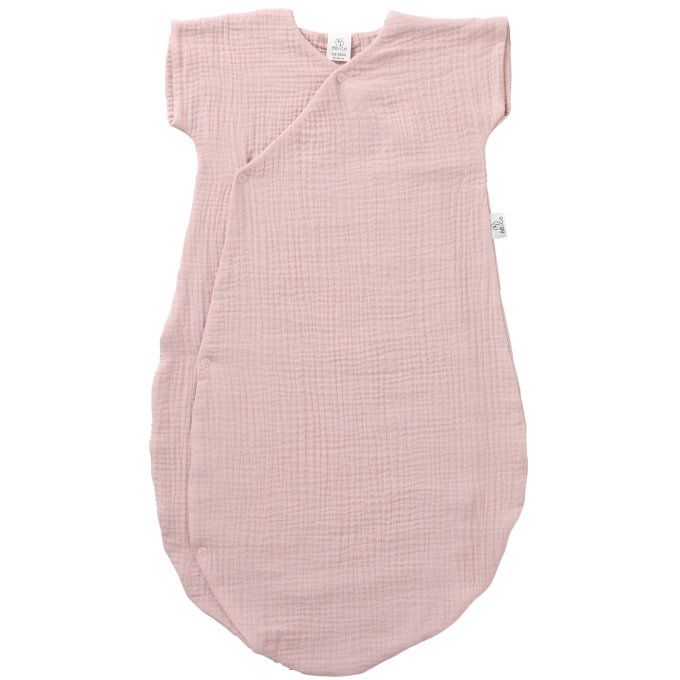 Gigoteuse kimono été légère gaze de coton BB&CO rose
