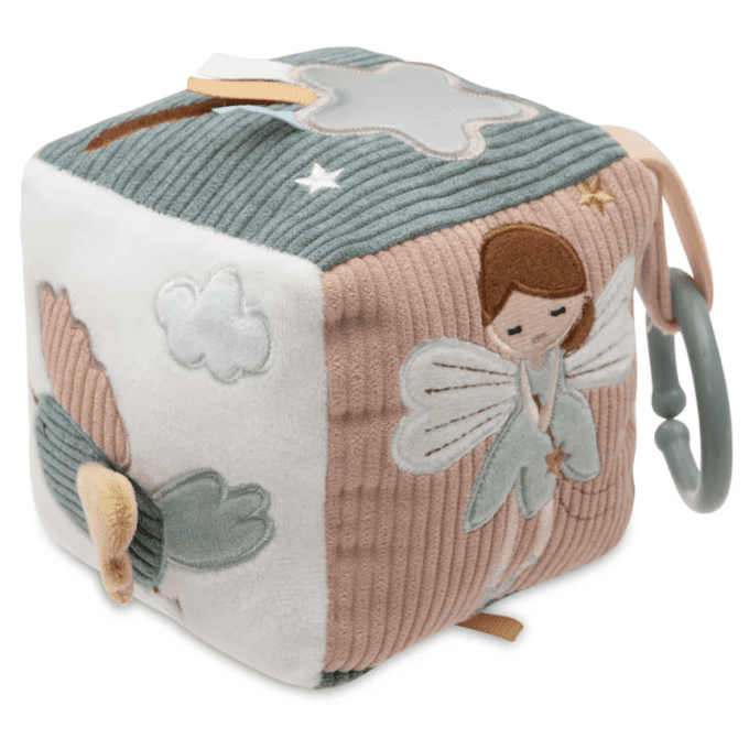 Cube d'activités souple en tissu Jollein Lovely Birds