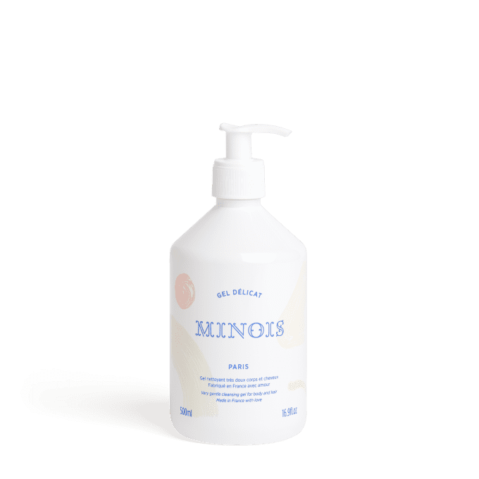Gel Délicat Minois lavant naturel bébé corps et cheveux