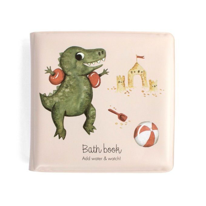 Livre magique jouet de bain bébé Filibabba Dino Beach