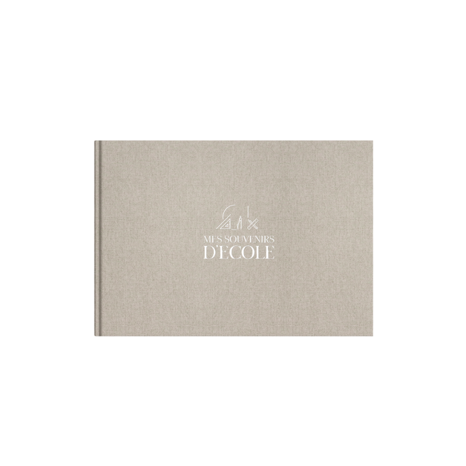 Livre Souvenirs d'école Zakuw idée cadeau enfant