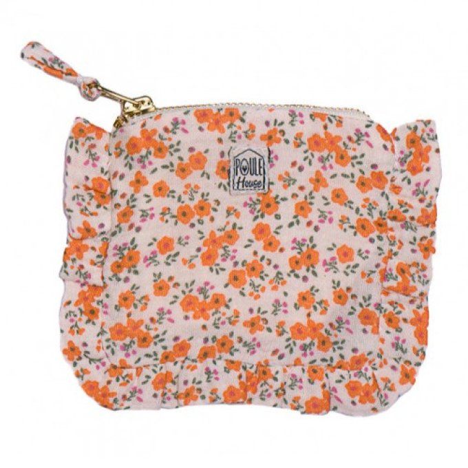 Mini pochette froufrou Baby Lola Poule House liberty