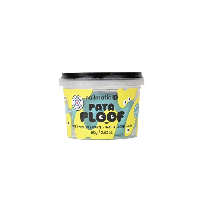 Pataploof Nailmatic Pâte à modeler de bain lavante bleu