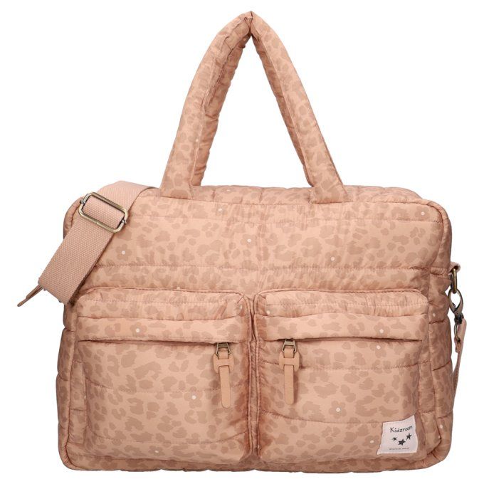 Sac à langer matelassé imperméable Kidzroom léopard