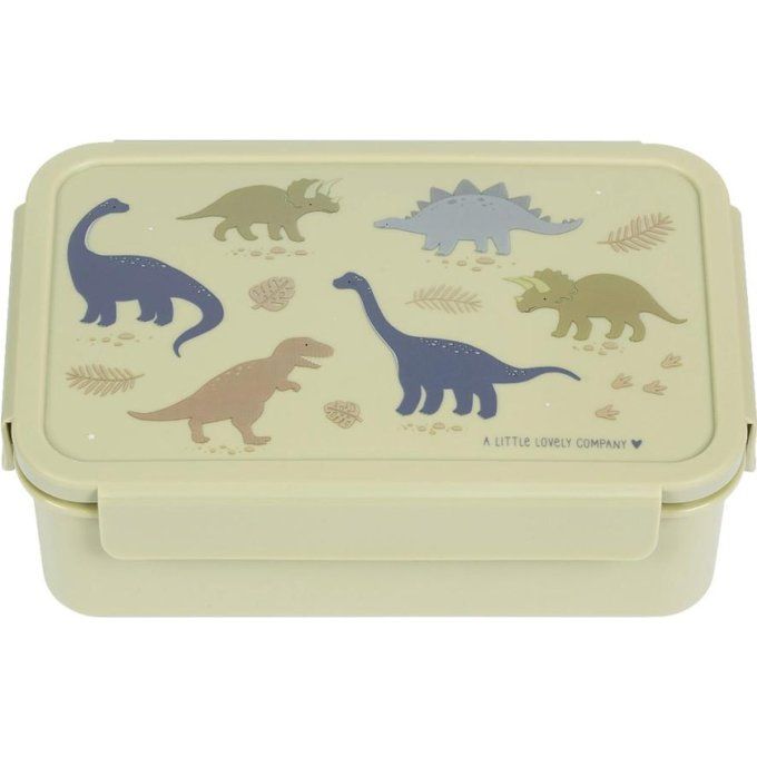 Boite à lunch bento A Little Lovely Compagny dinosaures