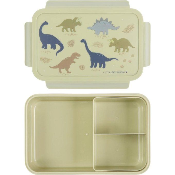 Boite à lunch bento A Little Lovely Compagny dinosaures