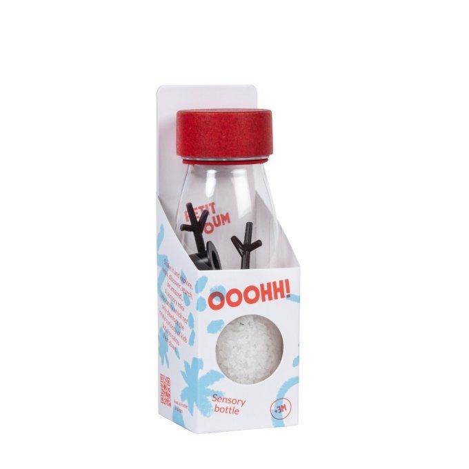 Bouteille sensorielle Petit Boum Noël bouchon rouge