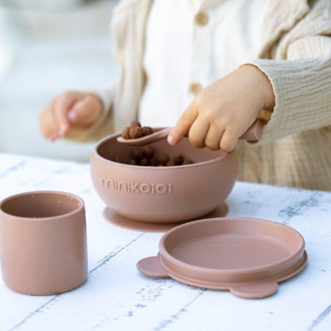 Coffret silicone Mes Premiers Repas Minikoioi Cookie