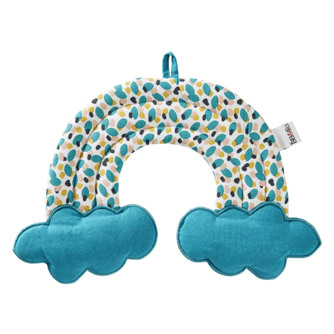 Décoration murale arc en ciel gaze de coton BB&CO baby pop