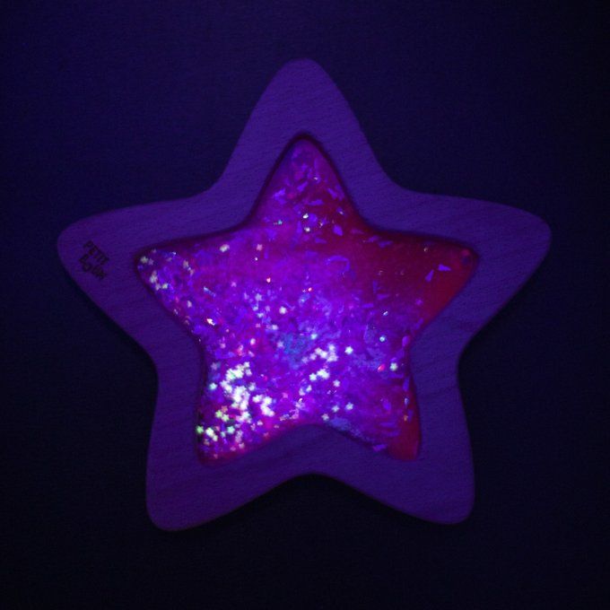 Etoile sensorielle Flow Star Nebula Petit Boum rose