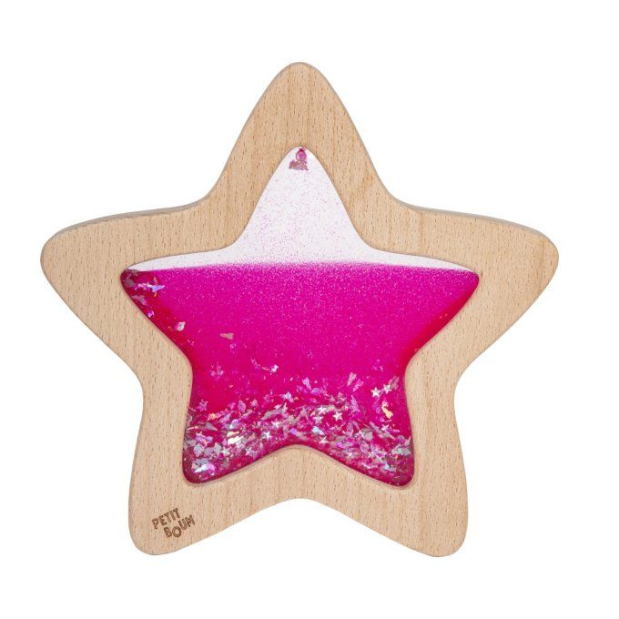 Etoile sensorielle Flow Star Nebula Petit Boum rose