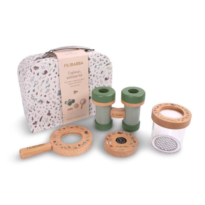 Kit valise explorateur Filibabba Little Wonders