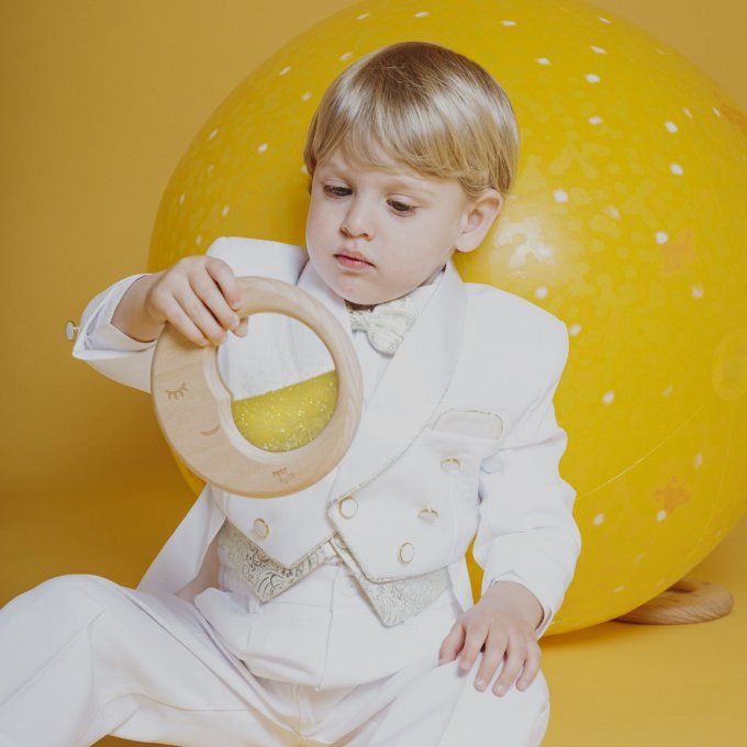 Lune sensorielle Flow Sensory Moon Petit Boum jaune