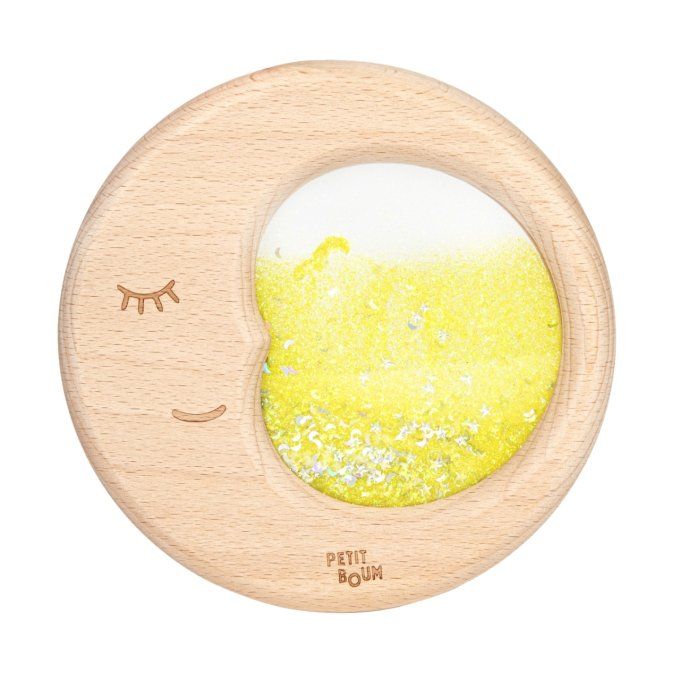 Lune sensorielle Flow Sensory Moon Petit Boum jaune