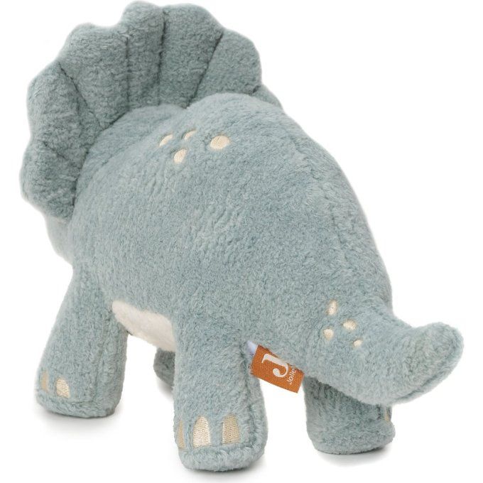 Peluche dinosaure Jollein Roarsome bleu