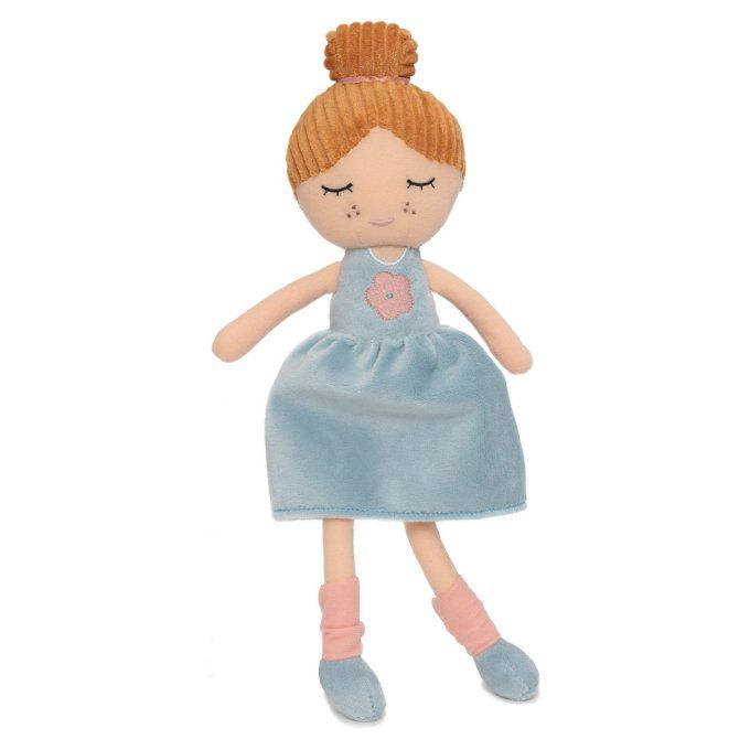 Poupée en peluche Jollein Rose Flowergirl Sea Green