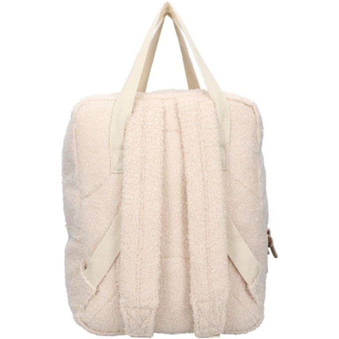  Sac à dos enfant Kidzroom Teddy bouclette beige