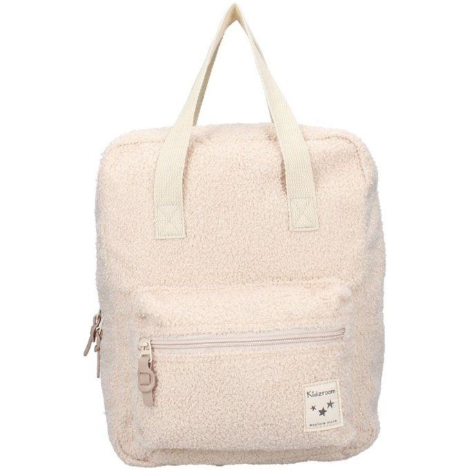  Sac à dos enfant Kidzroom Teddy bouclette beige