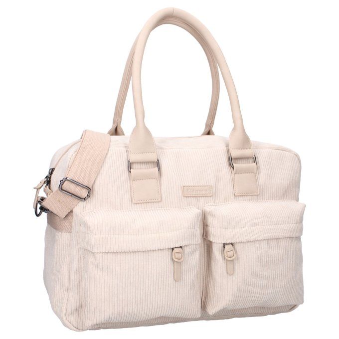 Sac à langer velours côtelé Kidzroom beige