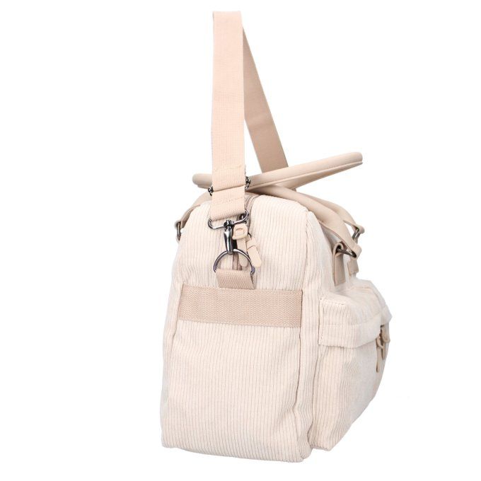 Sac à langer velours côtelé Kidzroom beige