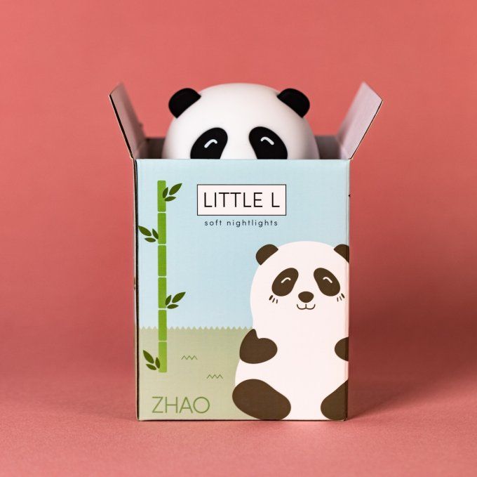 Veilleuse en silicone souple Zhao Panda Little L Lights